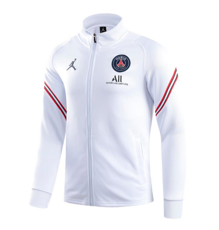 2021/22 PSG x Jordan White Training Jacket